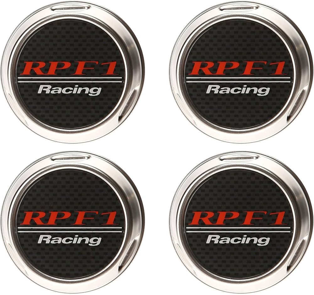 Enkei RPF1 16-18in. Silver Wheel Center Cap