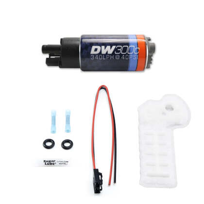 DeatschWerks 340lph DW300C Compact Fuel Pump (w/o Mounting Clips)