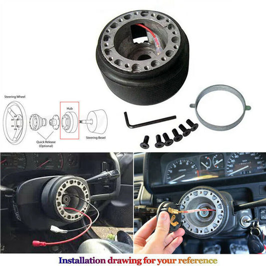 Honda 96-06 Civic, Prelude, S2000, Accord, RSX USA Steering Wheel Hub Kit