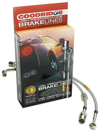 Goodridge 96-00 Honda Civic CX/DX/HX w/ Small Front Rotors SS Brake Lines