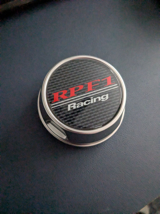 Enkei RPF1 16-18in. Silver Wheel Center Cap