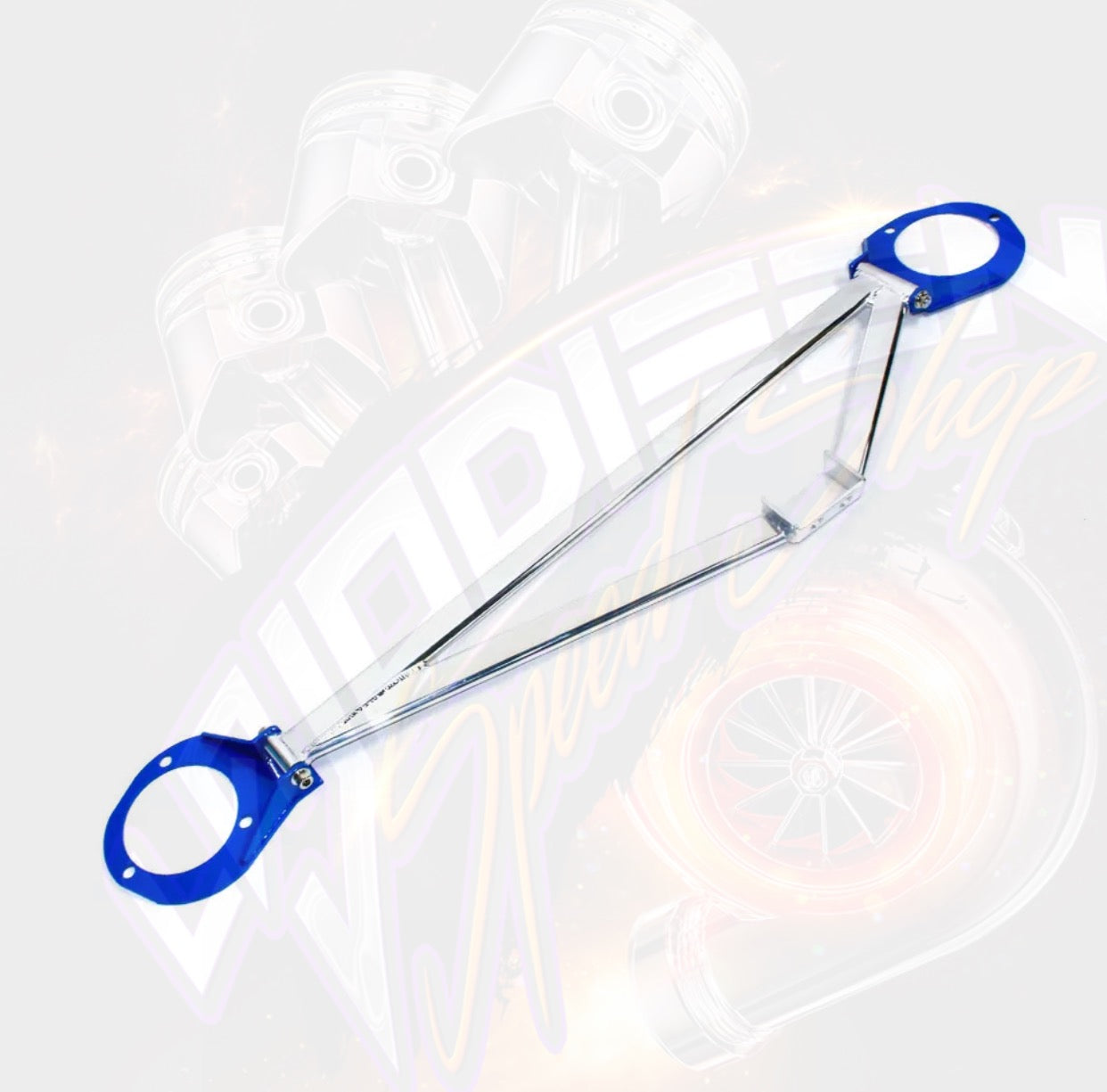 Front Strut Bar for MITSUBISHI EVO 4 5 6 (3 Point)
