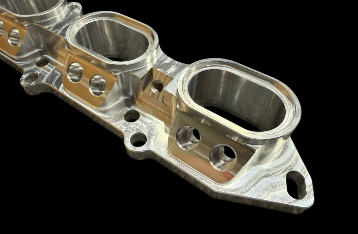 Billet B Series Intake Manifold Adapter Flange B16 B18 8 Injector 4 Injector DIY