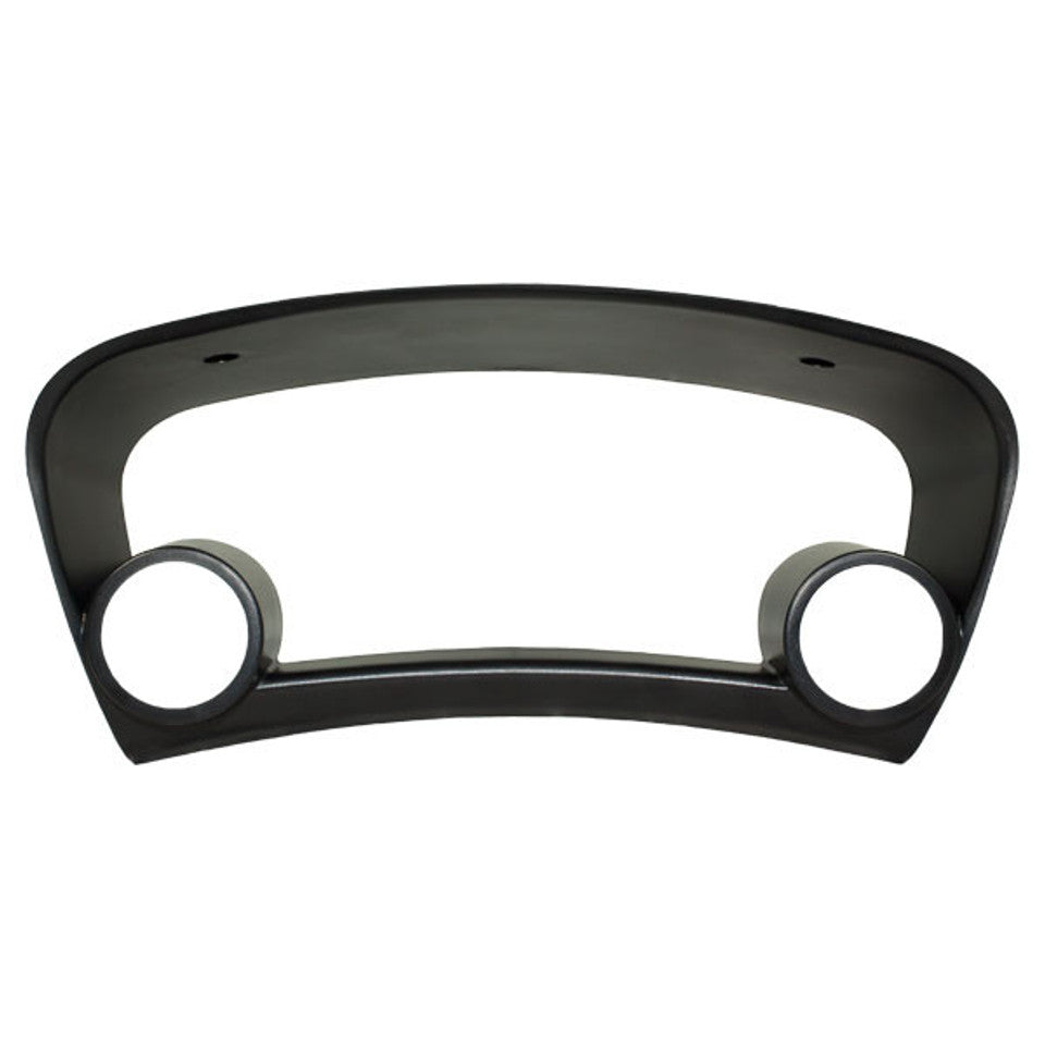 Black Dual Gauge Cluster Bezel Pod for 1997-2002 Mitsubishi Lancer & Mirage