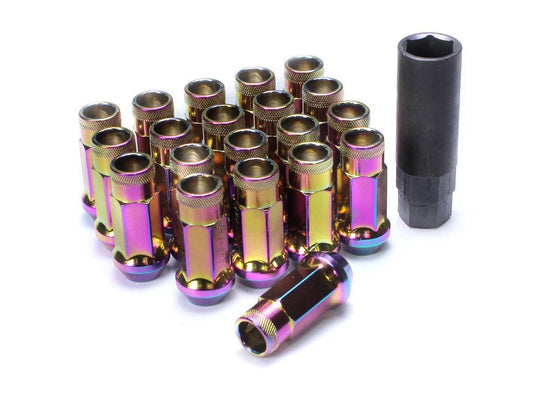 Muteki SR48 Lug Nuts – Neon 12x1.50 (Set of 20)