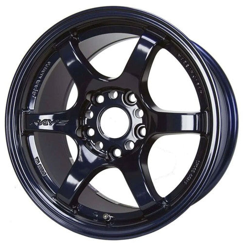 Gram Lights 57DR 15x8.0 +35 5-114.3 Dark Blue Wheel (SPECIAL ORDER)
