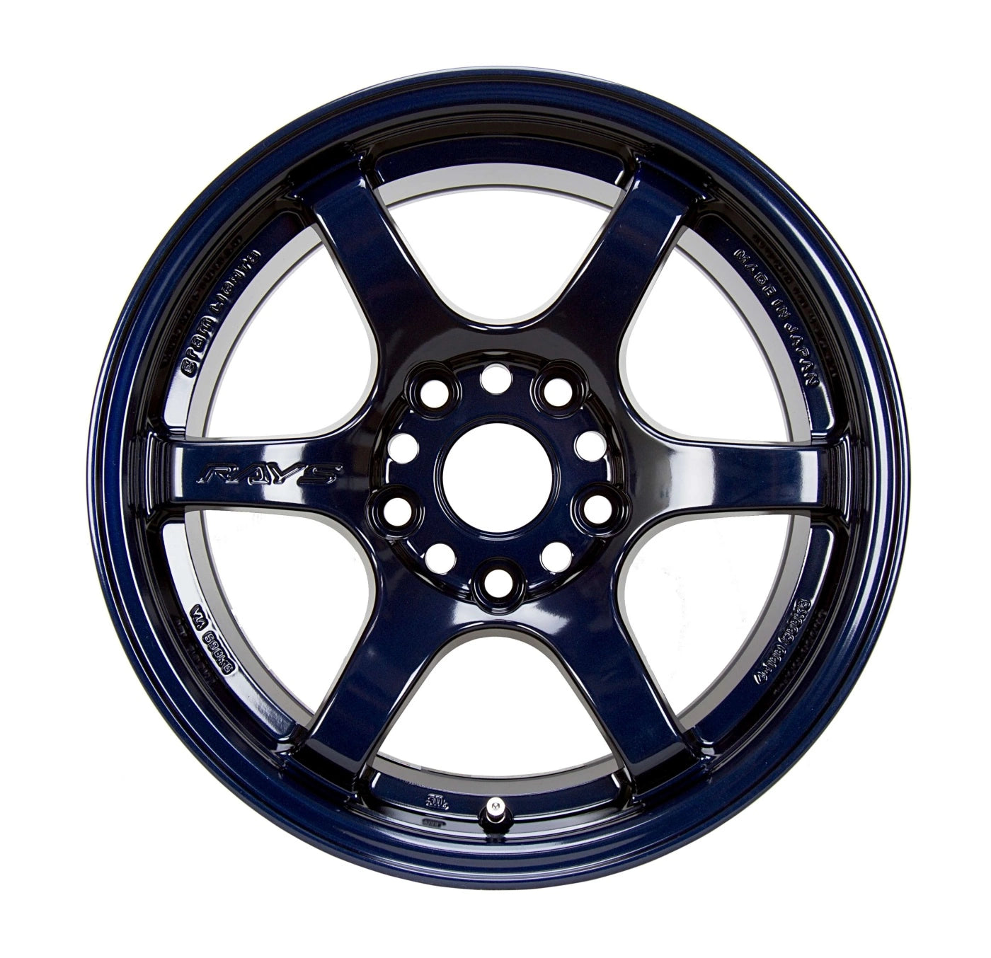 Gram Lights 57DR 15x8.0 +35 5-114.3 Dark Blue Wheel (SPECIAL ORDER)