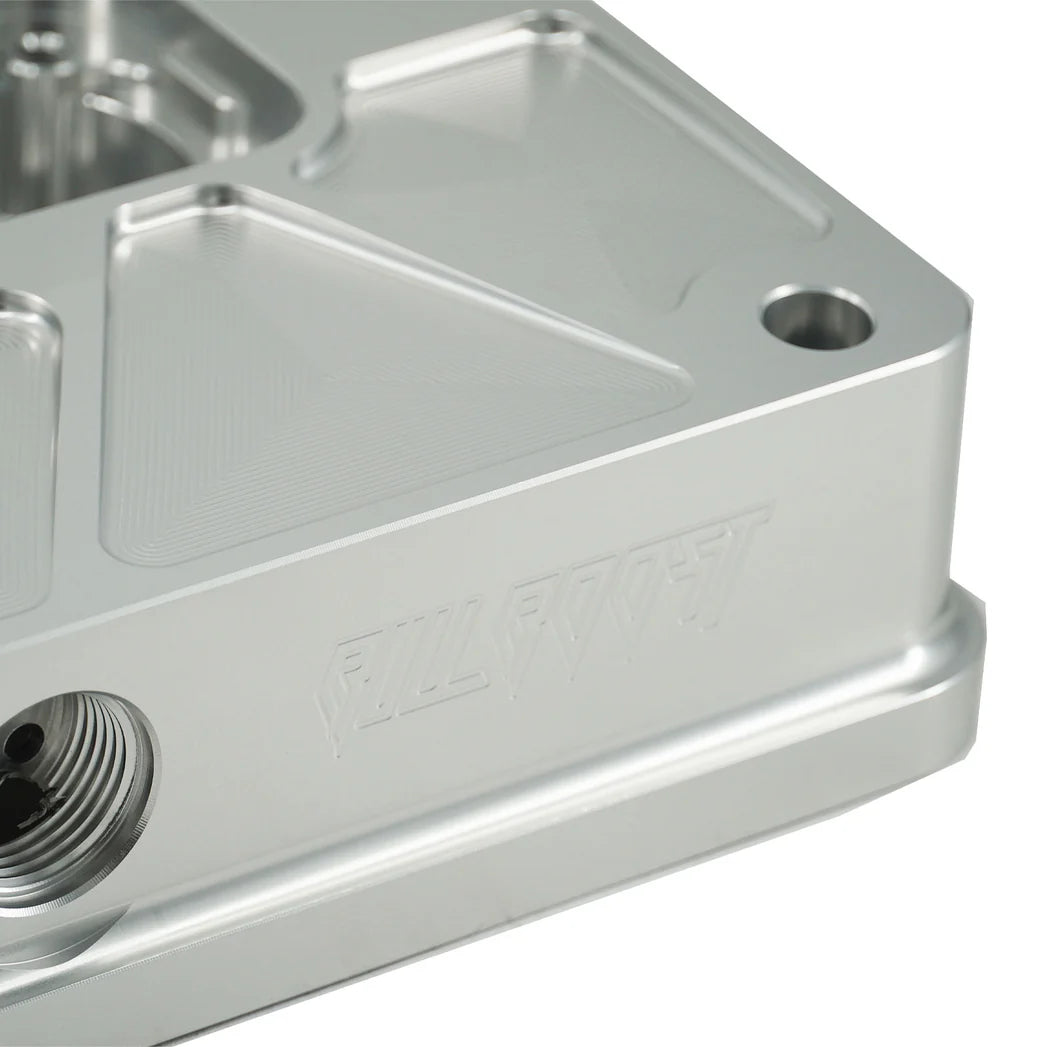Billet B Series Vented Valve Cover Baffle B16 B18 AN10 For Honda Acura DOHC Vtec