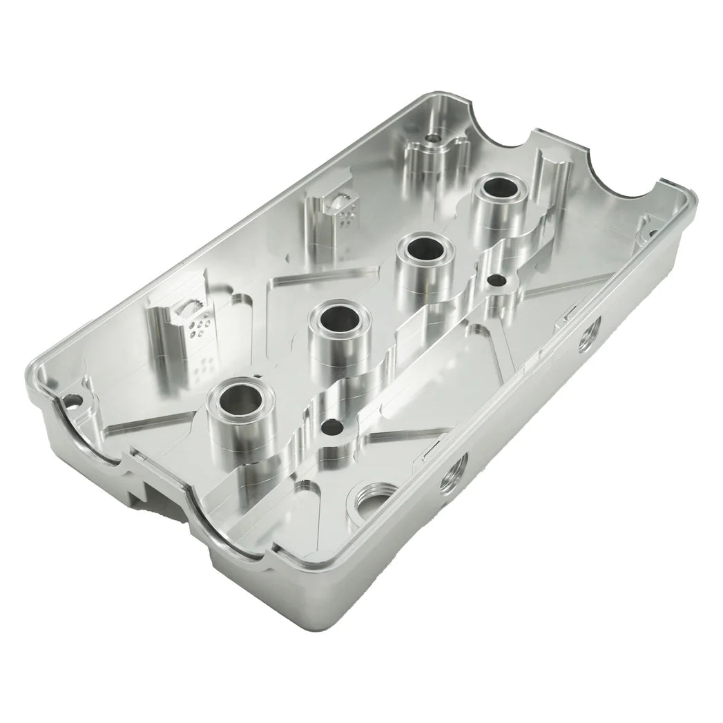 Billet B Series Vented Valve Cover Baffle B16 B18 AN10 For Honda Acura DOHC Vtec