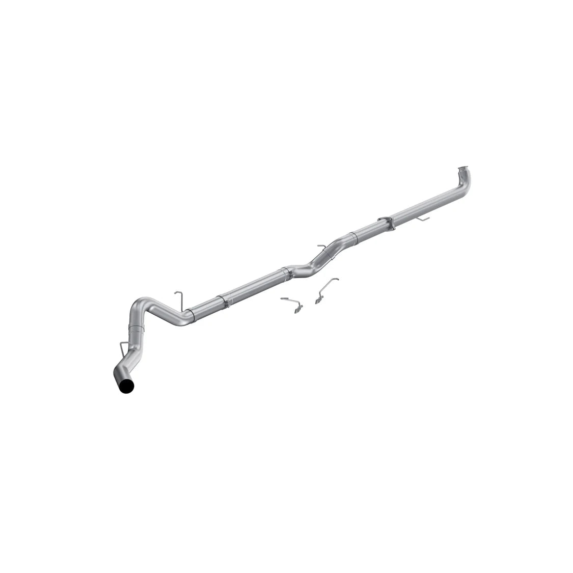 MBRP MBRP 2001-2004 Chevrolet GMC 2500 3500 EC CC 6.6L Duramax Aluminized Steel 4 Downpipe-Back Single Side Exit - No Muffler S6005PLM