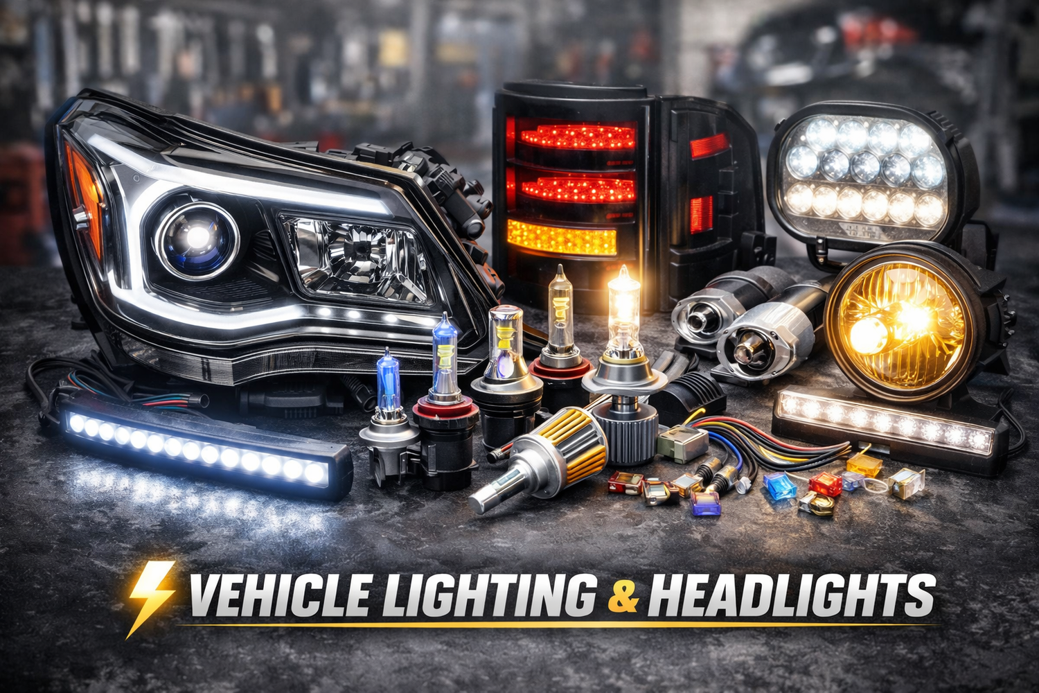 Vehicle Lighting & Headlights