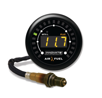 compare product Innovate MTX-L PLUS Digital Air/Fuel Ratio Gauge Kit 8ft w/O2 Sensor