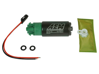 compare product AEM 340LPH 65mm Fuel Pump Kit w/ Mounting Hooks - Ethanol Compatible