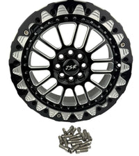 JSR Forged 15 X 7 Single Outer Beadlock Bead Lock 2 Piece Wheel 4 X 100 +20
