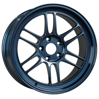 compare product Enkei RPF1 18x9.5 5x114.3 38mm Offset 73mm Center Bore Misty Blue Wheel