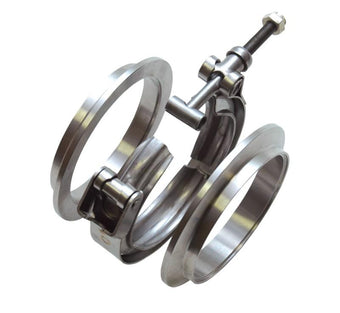 compare product Vibrant SS Quick Release V-Band Clamp for V-Band Flanges with 3.85in O.D.