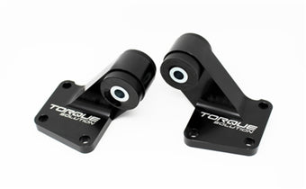 compare product Torque Solution 03-06 Mitsubishi EVO VII-IX Billet Rear Differential Mounts - Black