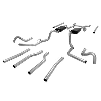 compare product Flowmaster 67-72 GM C10/C15 American Thunder Crossmember-Back Exhaust System