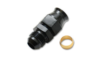 compare product Vibrant -4AN Male to 1/4in Tube Adapter Fitting (w/ Brass Olive Insert)