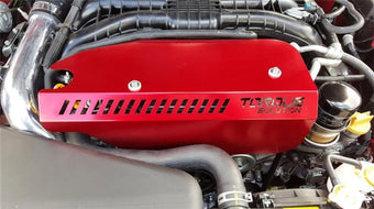 compare product Torque Solution Engine Pulley Cover 2015+ Subaru WRX/2014+ Forester XT - Red