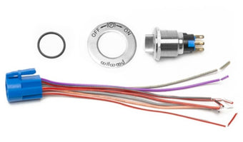 compare product Wilwood Electronic Parking Brake Caliper Switch Kit w/ On/Off Sticker
