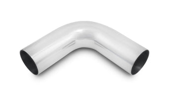 compare product Vibrant 2.5in O.D. Universal Aluminum Tubing (90 degree bend) - Polished