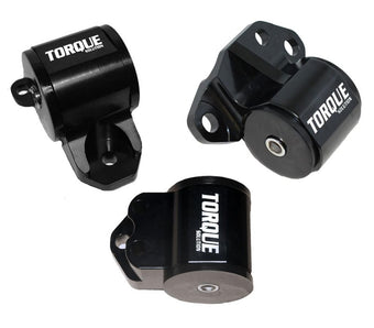 compare product Torque Solution 3pc Billet Engine Mount Kit (3 Bolt): 92-95 Honda Civic/94-01 Integra/93-97 Del Sol