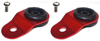 compare product Torque Solution Radiator Mount Combo with Inserts (RED) : Mitsubishi Evolution 7/8/9