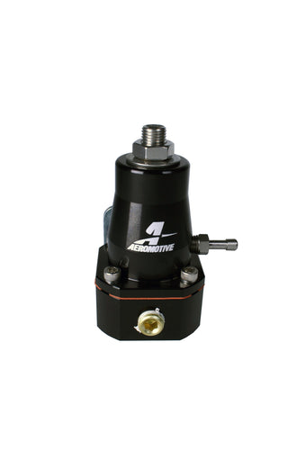 compare product Aeromotive Adjustable Regulator Billet EFI Bypass - (2) -6 Inlets/(1) -6 Return - Black