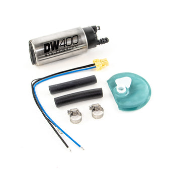 compare product DeatschWerks 415LPH DW400 In-Tank Fuel Pump w/ Universal Set Up Kit