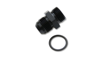 compare product Vibrant -8AN Male Flare to 4AN ORB Male Straight Adapter w/O-Ring - Anodized Black