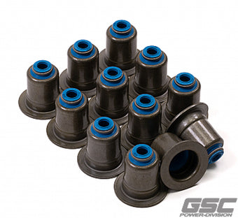 compare product GSC P-D Toyota Supra/BMW B58/N54/S55/S58 Viton Exhaust Valve Stem Seals - Set of 12