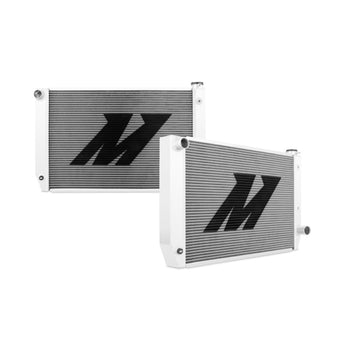 compare product Mishimoto Universal Circle Track Radiator 31in x 19in x 3in Manual & Automatic Radiator