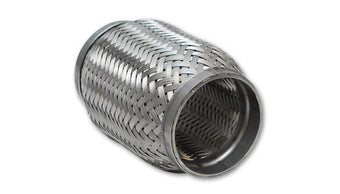 compare product Vibrant SS Flex Coupling with Inner Braid Liner 2.5in inlet/outlet x 6in flex length
