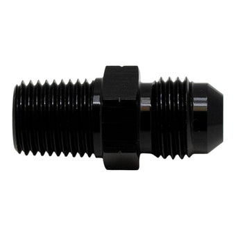 compare product DeatschWerks 6AN Male Flare to 1/4in Male NPT Adapter - Anodized Matte Black