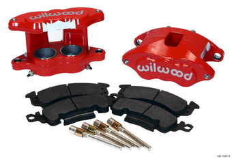 compare product Wilwood D52 Front Caliper Kit - Red 2.00 / 2.00in Piston 1.04in Rotor
