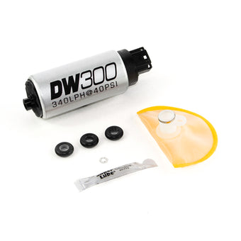 compare product DeatschWerks 340 LPH In-Tank Fuel Pump w/ 10+ Legacy GT/03-08 G35/350Z Set Up Kit