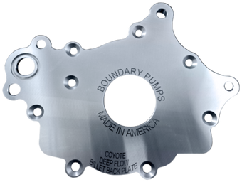 compare product Boundary 2011+ Ford Coyote (All Types) V8 Billet Pump Plate