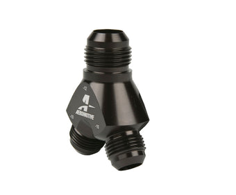 compare product Aeromotive Y-Block - AN-12 - 2x AN-10