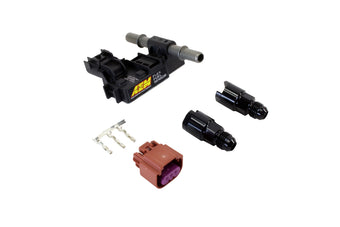 compare product AEM Ethanol Content Flex Fuel Sensor w/ -6AN fittings Kit