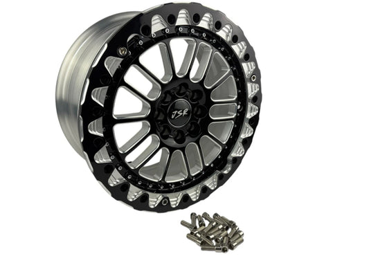 JSR Forged 15 X 7 Single Outer Beadlock Bead Lock 2 Piece Wheel 4 X 100 +20