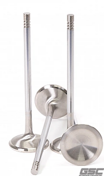 compare product GSC P-D Toyota Supra/BMW B58 / BMW M3/M4 S58 Chrome Polished 28.5mm Head Exhaust Valve - Set of 12