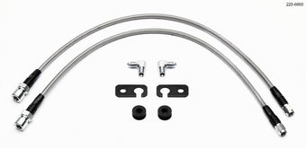 compare product Wilwood Flexline Kit 2002 Acura RSX 5 Lug w/ Forged Dynalite Front Caliper
