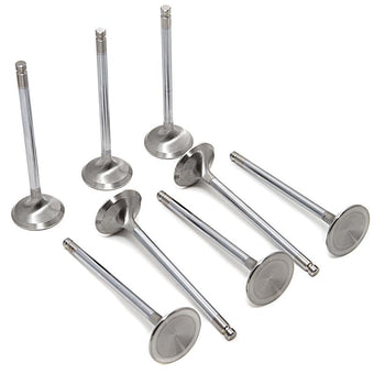 compare product GSC P-D Subaru EJ205/EJ207/EJ257 36mm Head (STD) Chrome Polished Intake Valve - Set of 8