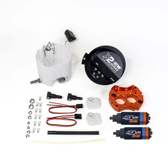 compare product DeatschWerks X2 Series Fuel Pump Module w/ 2 DW420s For 2010-15 Camaro LS 3.7 V6