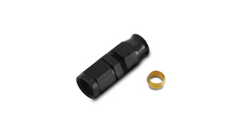 compare product Vibrant -6AN Female to 5/16in Tube Adapter Fittings with Brass Olive Insert