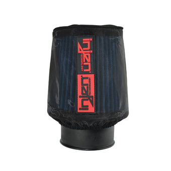 compare product Injen Black Water Repellant Pre-Filter Fits X-1046 6-1/2in Base / 6in Tall / 5-1/4in Top