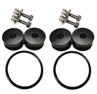 compare product Torque Solution Billet Bumper Quick Release Kit (Black): Universal