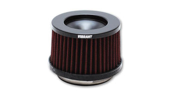 compare product Vibrant The Classic Perf Air Filter 4.75in O.D. Cone x 3-5/8in Tall x 4in inlet I.D. Turbo Outlets