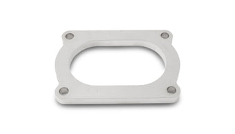 compare product Vibrant T304 SS 4 Bolt Flange for 3in O.D. Oval tubing